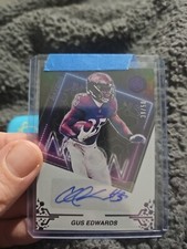 2022 ELEMENTS NEON SIGNS AUTOGRAPH RAVENS GUS EDWARDS AUTO /50 NS-GE