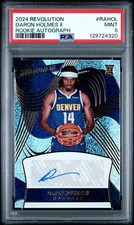 PSA 9 - DARON HOLMES II Auto - 2024 Revolution Rookie Autograph - DENVER NUGGETS