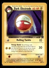 Dark Electrode Team Rocket Lightly played