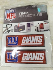 NFL Football New York Giants Reflectors - Set of 2 Team Promark