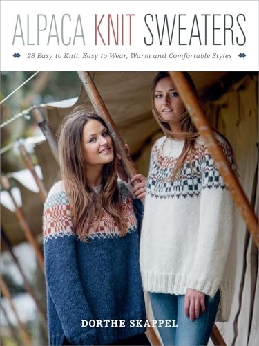 Dorthe Skappel - Alpaca Knit Sweaters 28 Easy-To-Knit Easy-To-Wear - H245Z-image