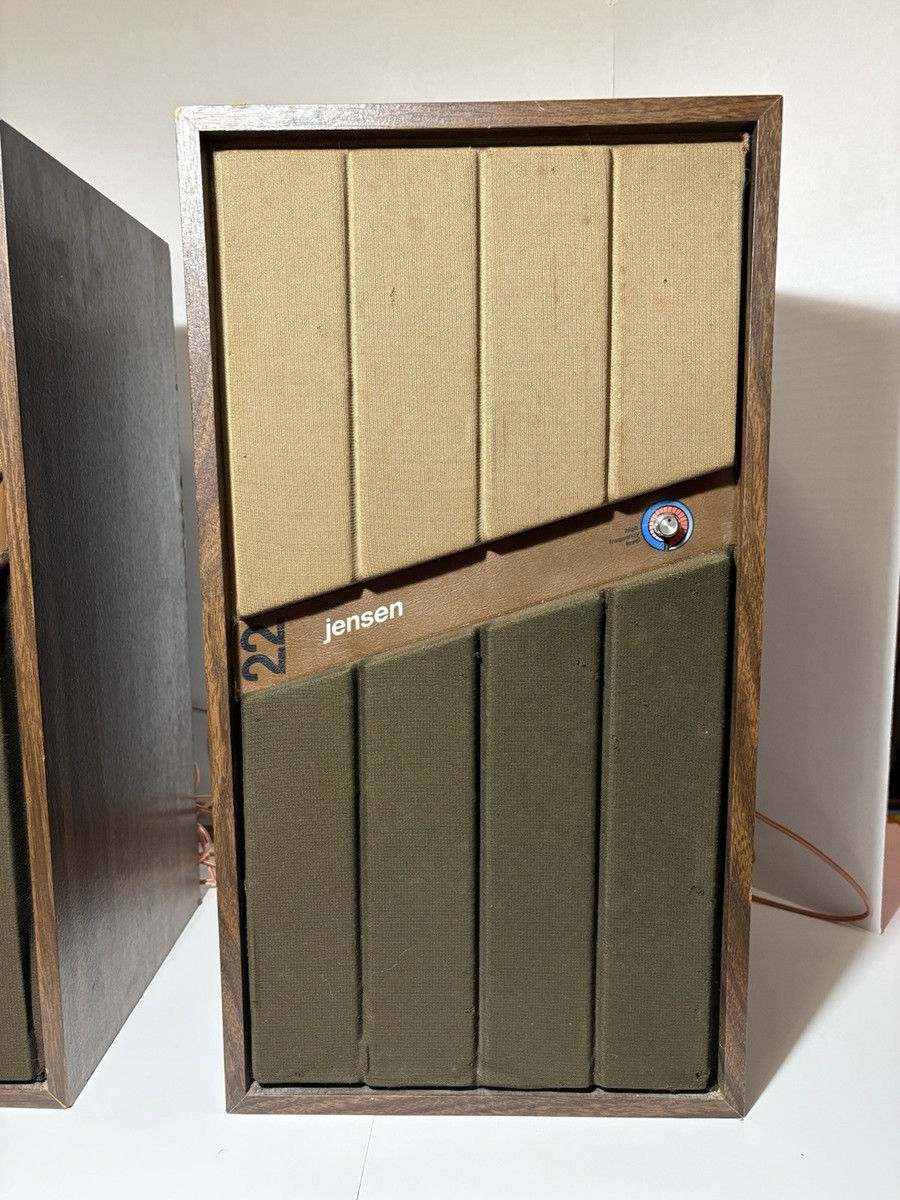 Vintage Pair Of RARE MODEL 22 Jensen Sub High Frequency Speakers
