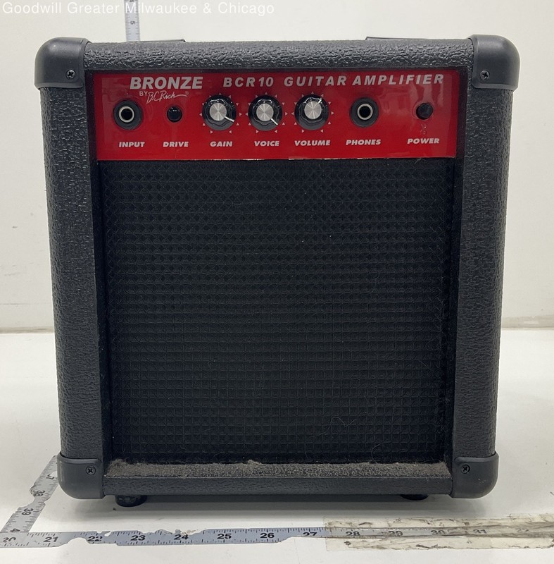 B.C. Rich Bronze Series BCR10 Guitar Amplifier *POWERS ON*