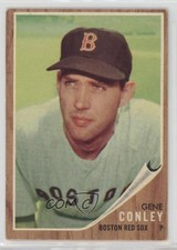 1962 Topps Gene Conley (Green Tint) #187 2v5