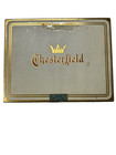 VINTAGE Chesterfield, Tin Metal Cigarette Case Tin