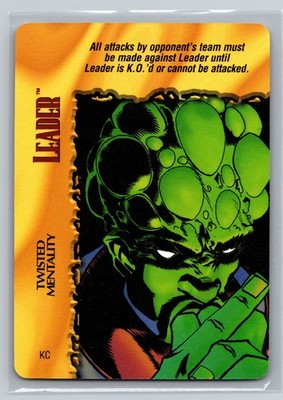 1997 Marvel OverPower Leader Twisted Mentality KC Special Fleer Trading Card