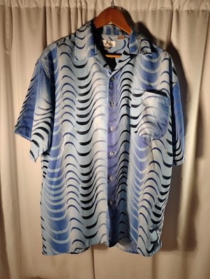 EMVO Shirt Vintage 1990s Hawaiian Button Up Size M