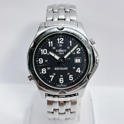Tissot Bodyguard B470/570 Armbanduhr Uhr Datum Solar Herren Quarz ohne Box LE...