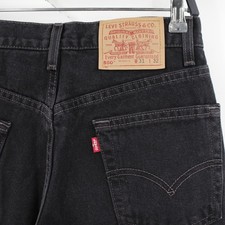 Vintage Levi's 550 Jeans Mens 30x31.5 Relaxed Fit Tapered Leg Cotton Made In USA