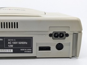 Sega Saturn White HST-3220 NTSC-J Japan Tested w/ FIGHTERS MEGAMIX