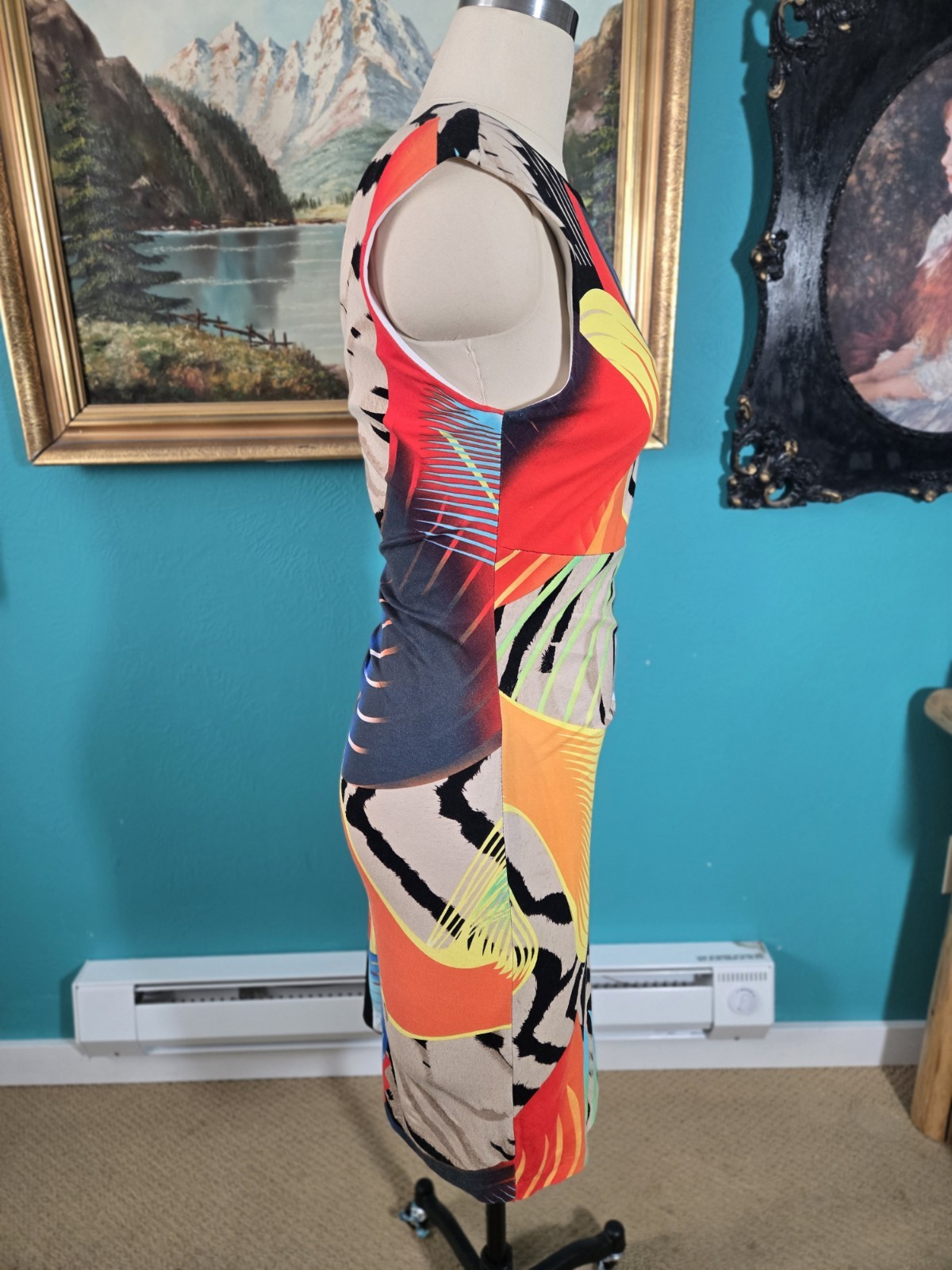 FRANK LYMAN Colorful Multi Pattern Asymmetrical K… - image 8