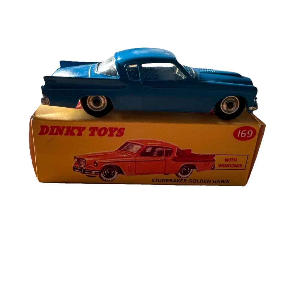 Dinky #169 Studebaker Golden Hawk exquisito modelo Foto 2 de 4