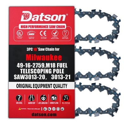 10'' SAW Chain For Milwaukee M18 FUEL TELESCOPING POLE SAW 3013-20,3013-21