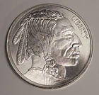 1 oz .999 Silver Buffalo Round ~ Cutsaw Mint