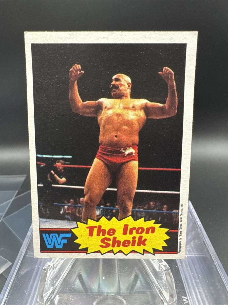1985 Topps WWF - Iron Sheik #2 for sale | eBay