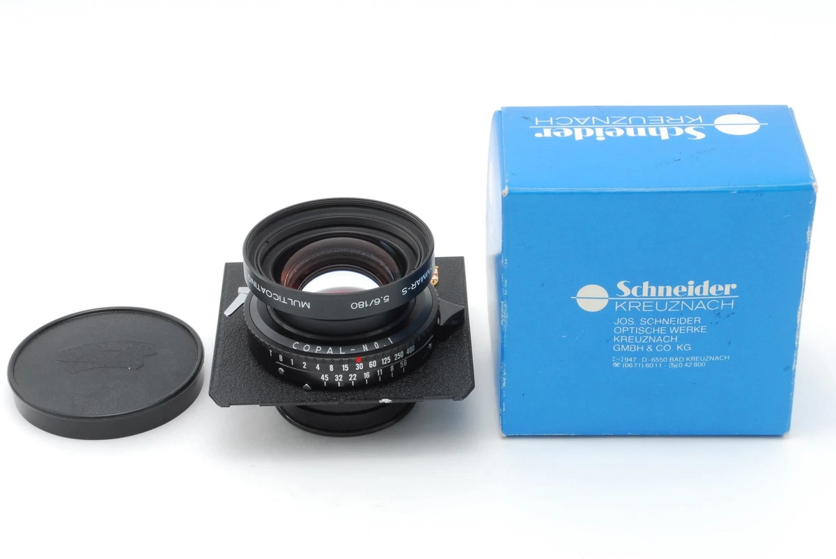 Schneider Apo-Symmar f/5.6 Camera Lenses 180mm Focal for sale | eBay