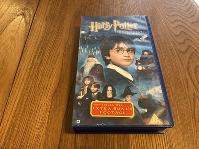 Harry Potter and the Philosopher's Stone VHS + Bonus Footage