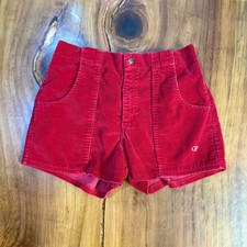 Vintage 80s 70s OP Mens Shorts 32 Cotton Corduroy Beach Longriders BB17