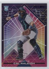 2022 Panini Chronicles Recon Purple 2/25 Cal Raleigh #7 1b3