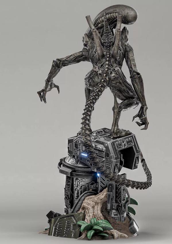 Resin Hybrid Alien Creature unassembled Unpainted 4 scales Choices | eBay