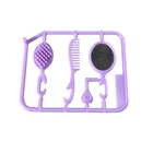 Vintage Barbie Purple Mirror Comb and Brush Set