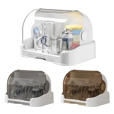 Baby Bottle Drying Rack Cleaner Set With Cup Drain Cleaning Storage Box Cleaning