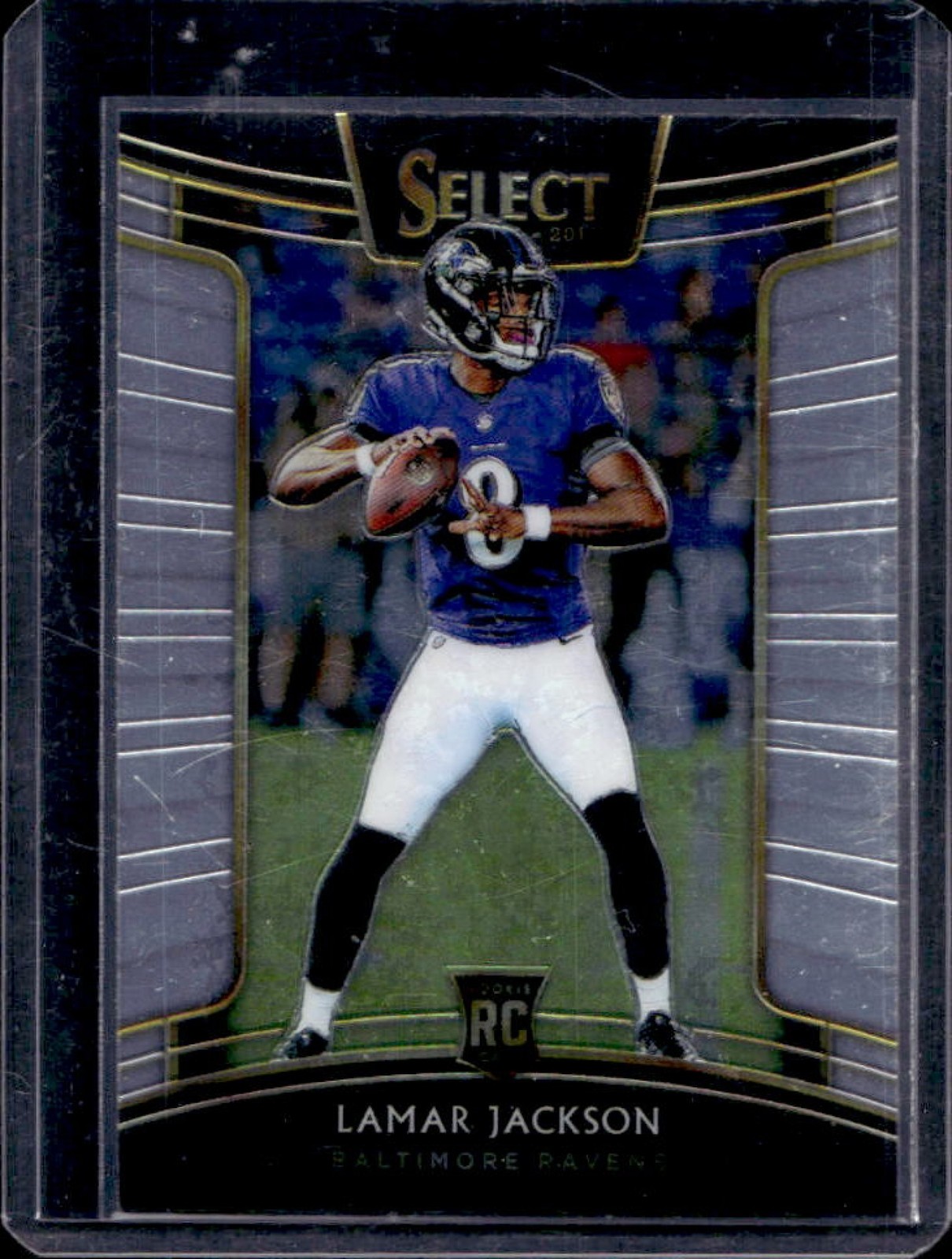 2018 Select Lamar Jackson RC Rookie Concourse #70 Ravens