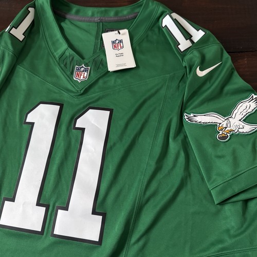 Nike Vapor FUSE Limited Philadelphia Eagles AJ Brown Kelly Green Trikot Gr. 3XL - Bild 5 von 11