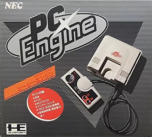 NEC PC Engine PI-TG001 PC Engine Retro Game Console White HE-SYSTEM JP JUNK