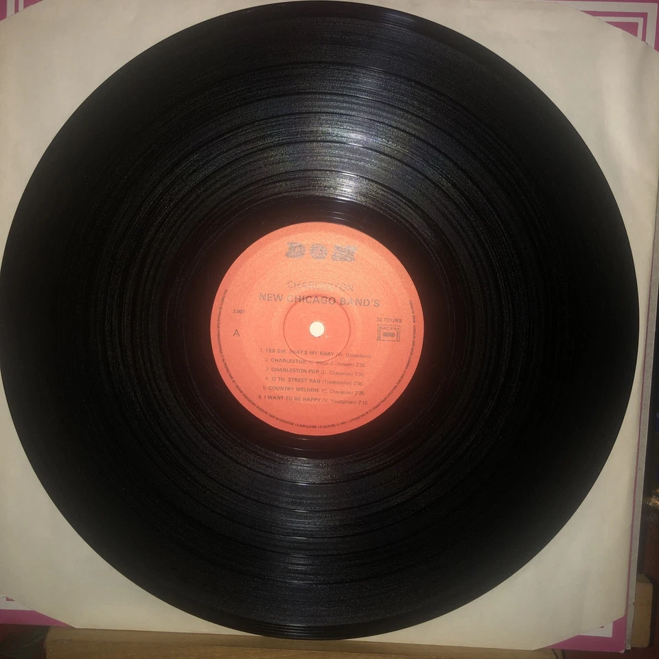 New Chicago Band Charleston DOM Vinyl LP Vg+ - Photo 3/4
