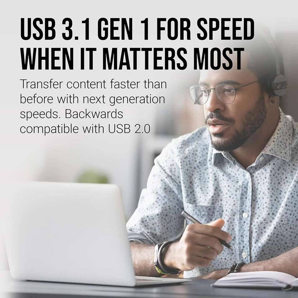 PNY 128GB Elite-X Fit USB 3.1 Flash Drive - 200MB/s Silver  - Image 4 of 4