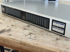 Vintage 80s Hi-fi JVC Graphic Equaliser SEA-33 Stack Hifi Silver Retro Rare VGC