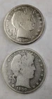 1899 P 1900 O Barber Half Dollar 90% Silver Lot of 2 #88
