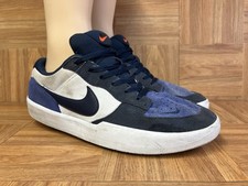 RARE   Sz 13 - Nike SB Force 58 Obsidian White Obsidian Sneakers DV5477-401