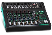 Pyle 10 Channel Audio Mixer - 6 XLR Combo Mic...