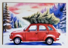 Merry Christmas Greeting Card (+ Envelope 6,75×4,5")