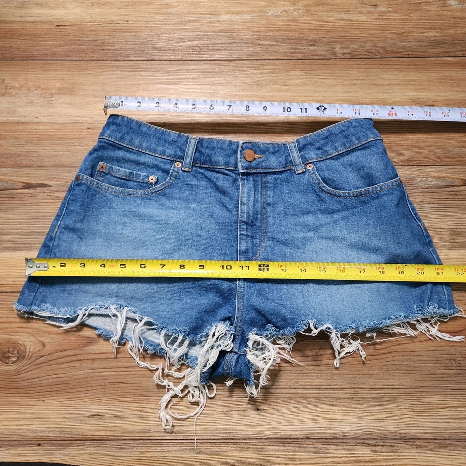 Pantalones cortos de jean ROXY para mujer 30 azul corte Foto 4 de 4