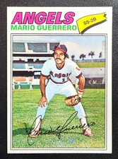 1977 Topps Baseball - Mario Guerrero - California Angels #628 EX-NM