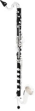 Backun Alpha Bass Clarinet - Low C, Silver-plated Keys