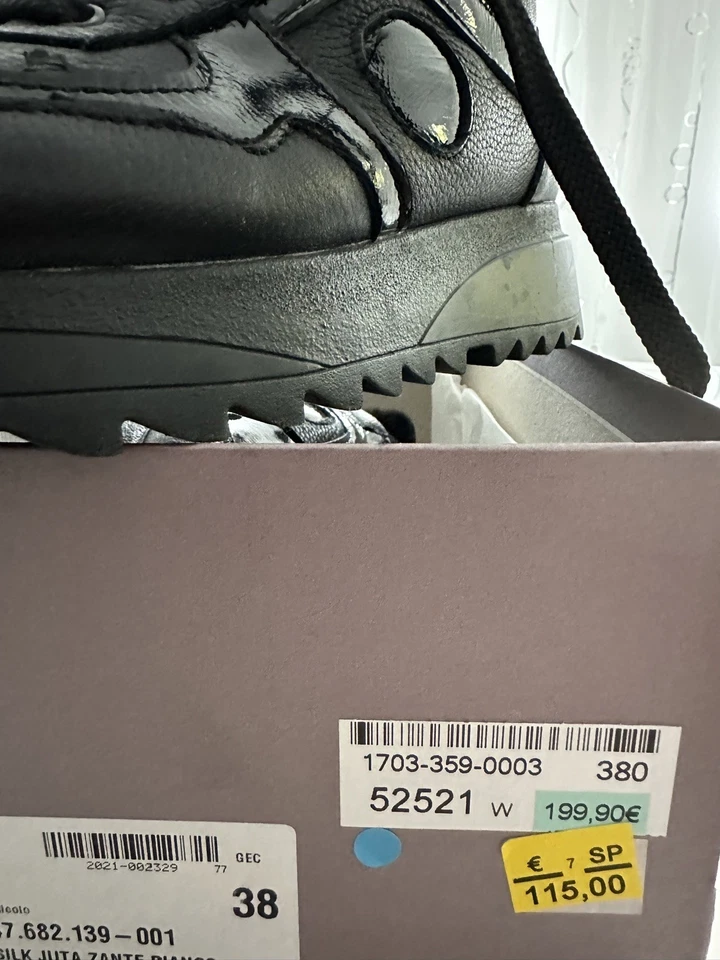 Leder,leicht, bequem, fast neu, Größe 38 - Bild 2 von 4