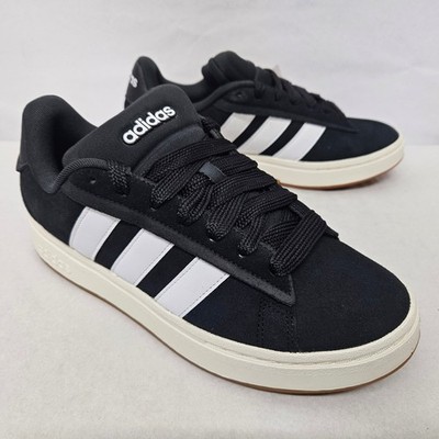 Adidas Grand Court Alpha 00s Sneakers JR0543 Black White Gum Men's Size 9.5
