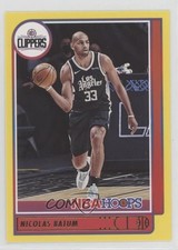 2021-22 Panini NBA Hoops Yellow Nicolas Batum #96 e6j