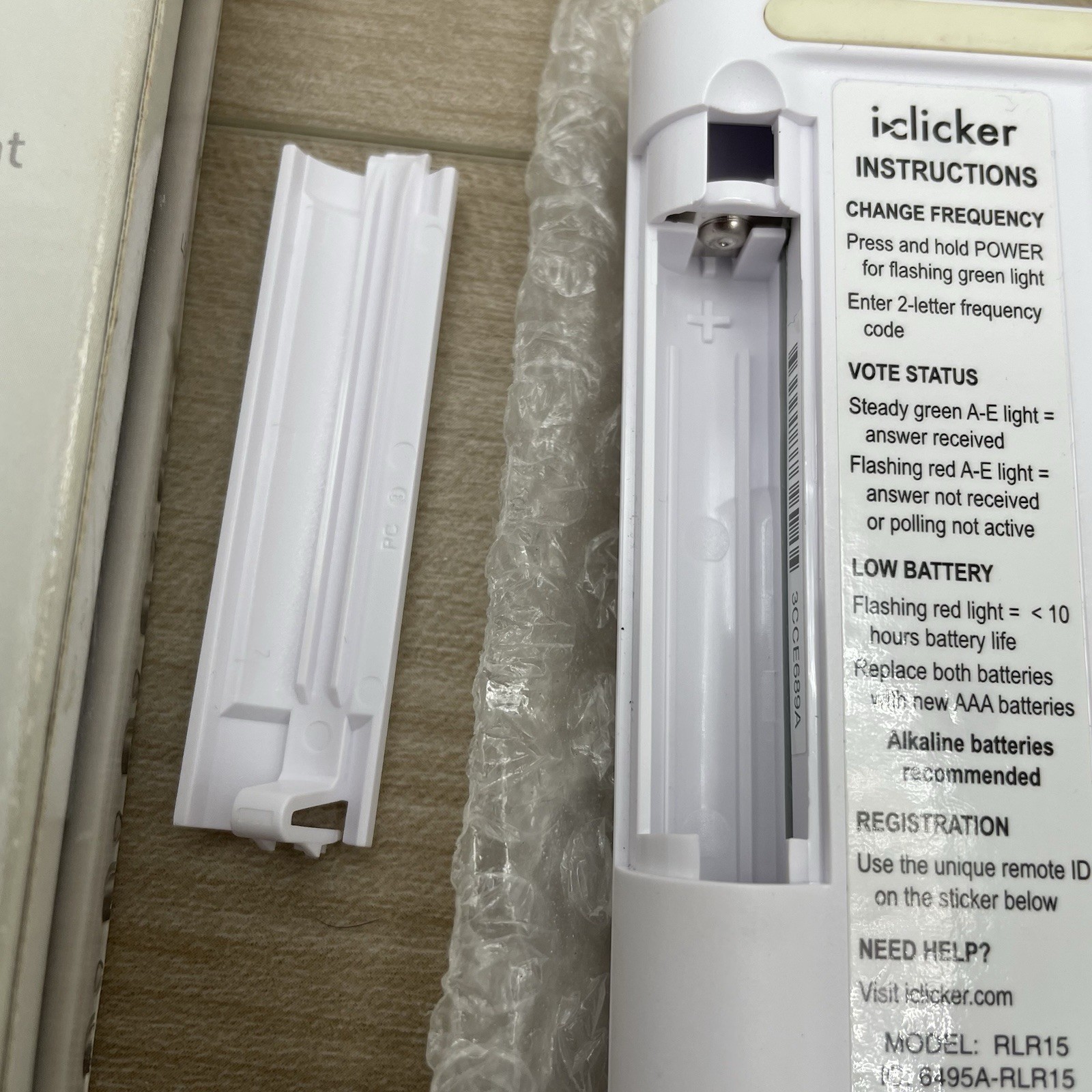 iClicker Plus Student Response for Classroom Polls & Quizes Remote - With Box