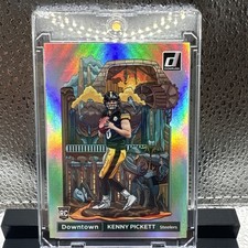 Panini 2022 Donruss Optic Downtown Kenny Pickett Rookie Insert DT-KP Steelers