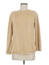 Joan Rivers Women Brown Pullover Sweater M