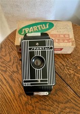 Spartus Art Deco Folding Vintage Camera Model S 500 1940s Bakelite