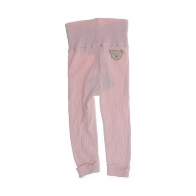 Steiff, Leggings, Größe: 80, Pink, Baumwolle, Rippenstrick, Mädchen -HVh