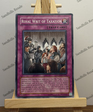 Yugioh * Royal Writ Of Taxation * POTD-EN054 * Power Of The Duelist * Konami