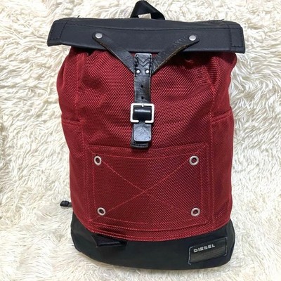 90s DIESEL rucksack backpack logo archive Y2K