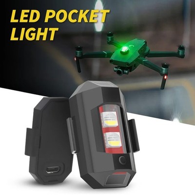6Pc Wireless LED Strobe Light RGB 8 Colors Flashing Warning Lights For UTV ATV